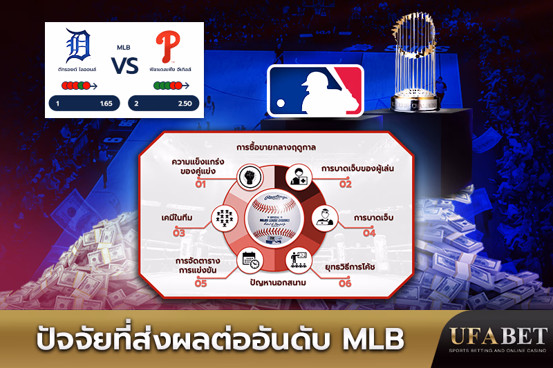 วิเคราะห์ปัจจัยที่ส่งผลต่ออันดับ MLB
