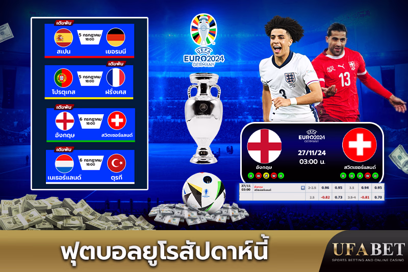 ฟุตบอลยูโรสัปดาห์นี้