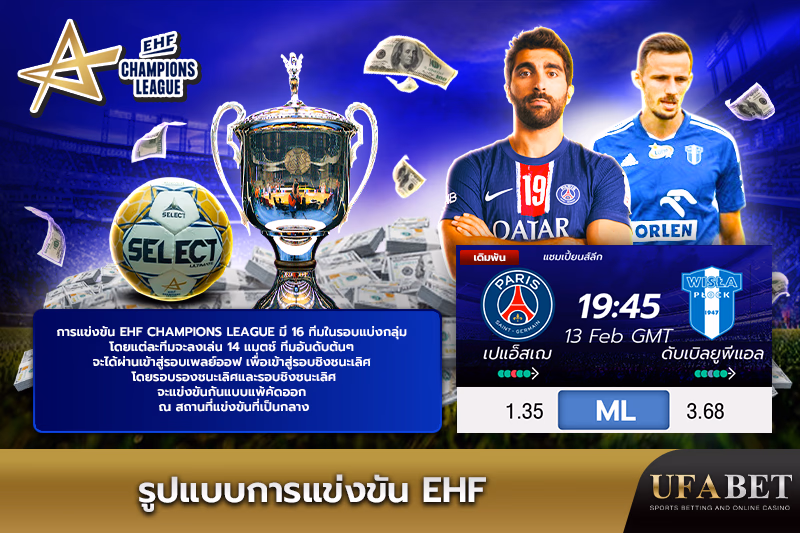 อธิบายรูปแบบการแข่งขัน EHF Champions League 