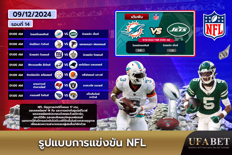 ตารางการแข่งขัน NFL