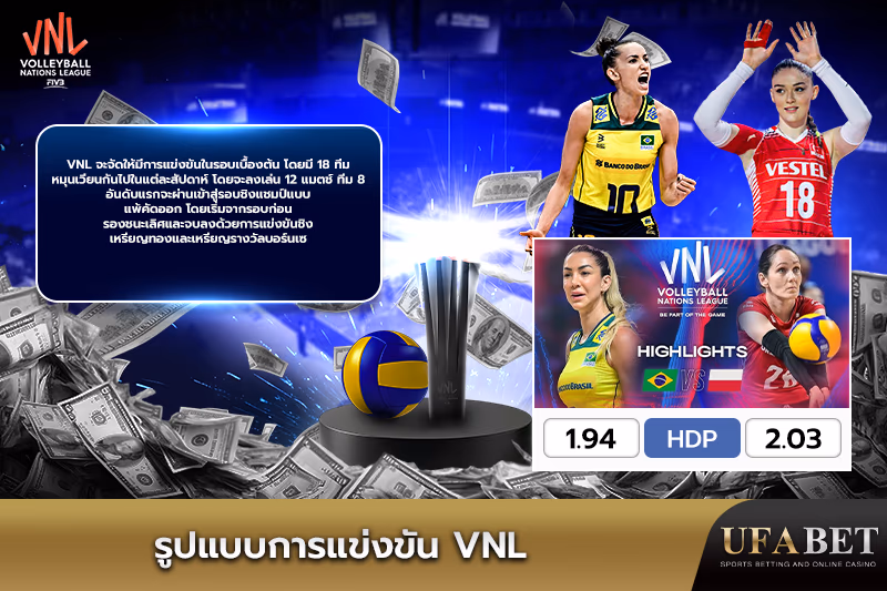 ฟอร์มการแข่งขัน VNL 