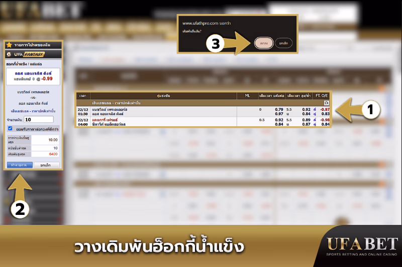 เดิมพันฮ็อกกี้น้ำแข็ง