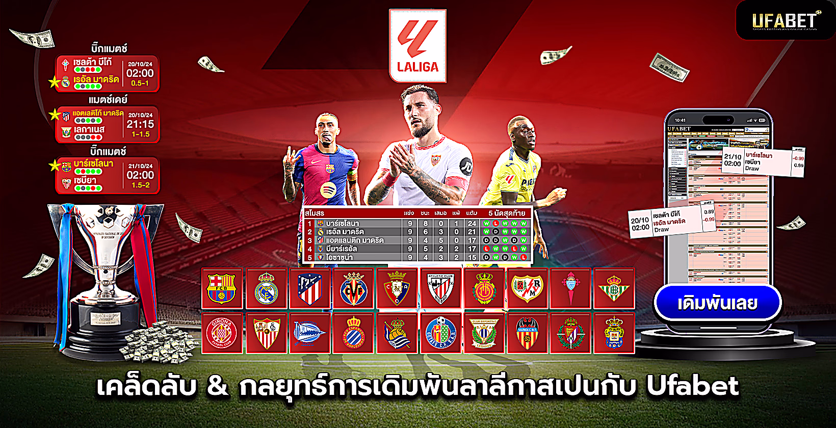 เดิมพันลาลีกาสเปน-