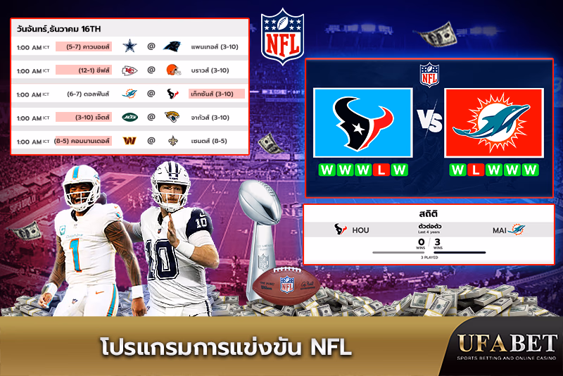 ตารางการแข่งขัน NFL
