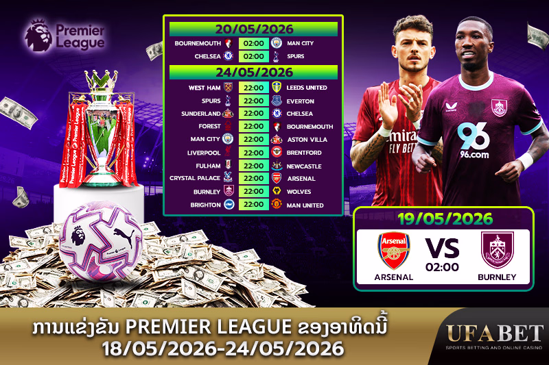 ການແຂ່ງຂັນ premier league ຂອງອາທິດນີ້