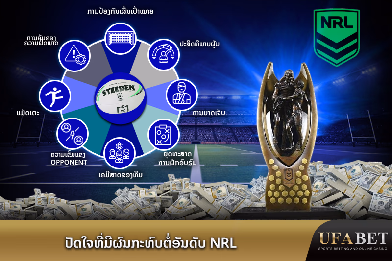 ປັດໃຈສຳຄັນທີ່ມີຜົນຕໍ່ການຈັດອັນດັບຂອງທີມ NRL