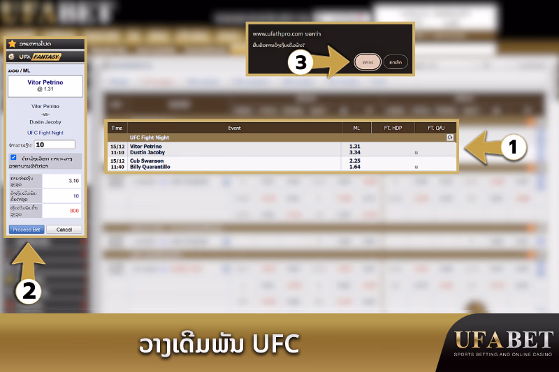 ຄູ່ມືການພະນັນ UFC