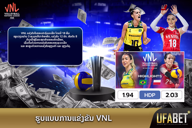 ຮູບແບບການແຂ່ງຂັນ VNL