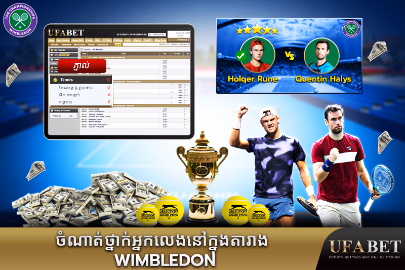 ចំណាត់ថ្នាក់អ្នកលេង Wimbledon