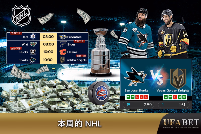 本周 NHL 冰球比赛