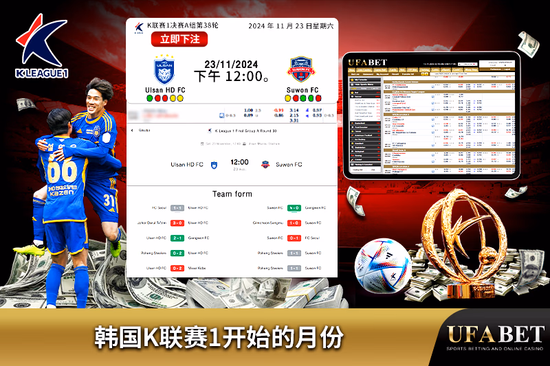 在UFABET上投注韩国K联赛1
